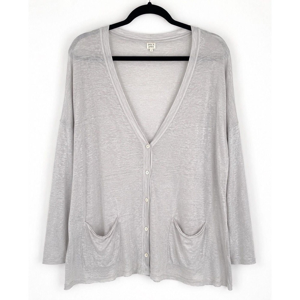 053 - 100% Linen Johnny Was Pete & Greta layering piece